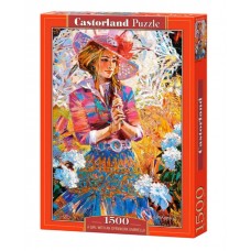 Castorland - Дівчина з ажурною парасолею, 1500ел