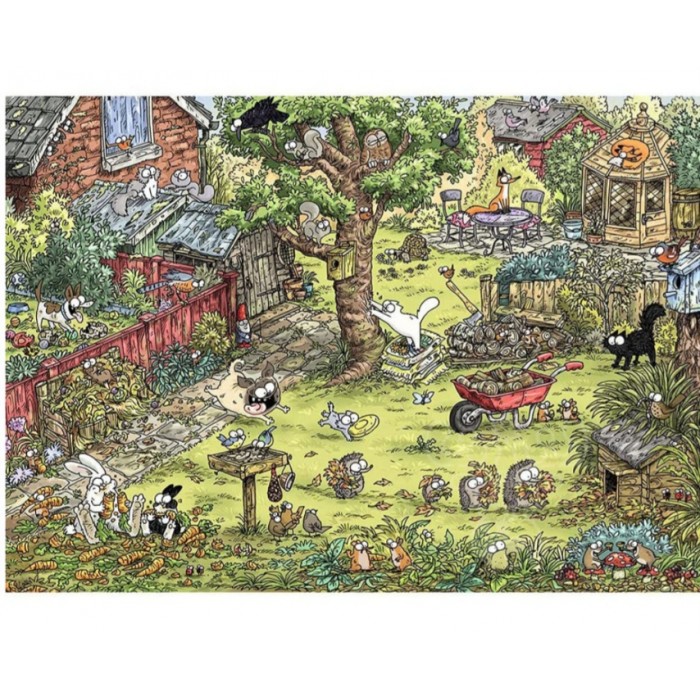 Heye - Кіт Саймон. Пригоди в саду (Simon's cat. Garden adventures), 1000 ел.