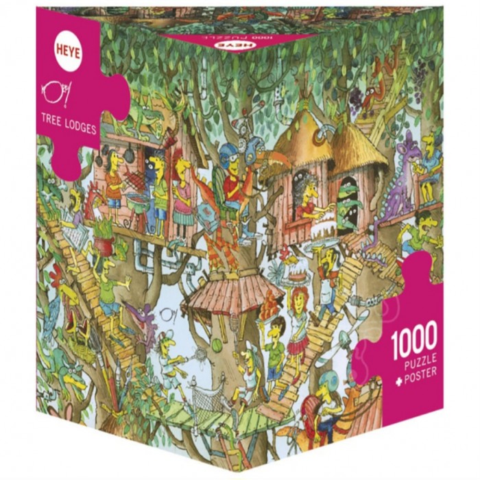 Heye - Будиночки на деревах (Tree lodges), 1000 ел