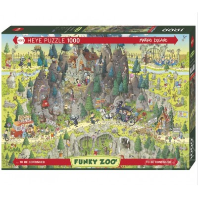 Heye - Веселий зоопарк: Трансильванія (Funky zoo. Transylvanian Habitat), 1000 ел