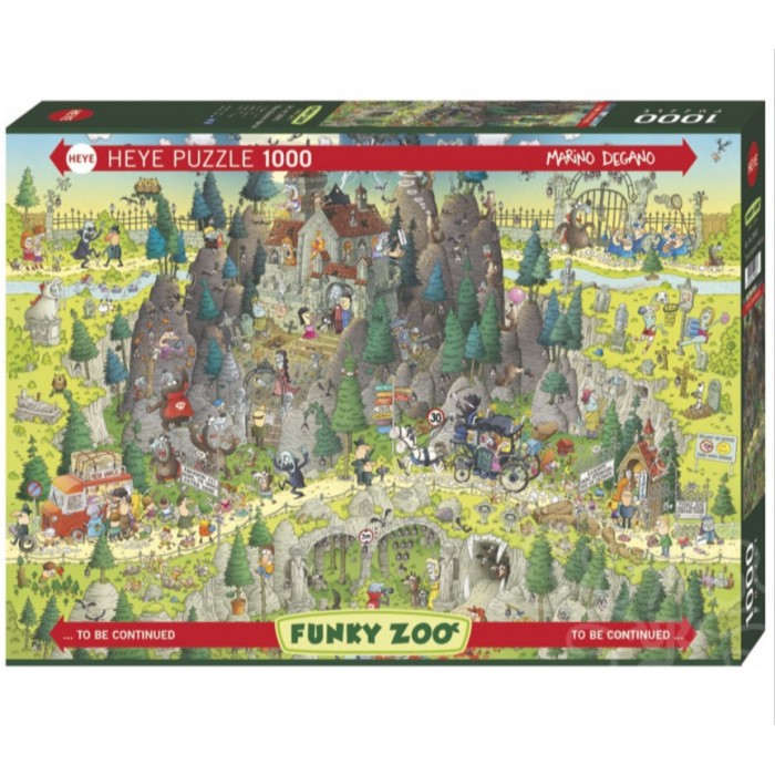 Heye - Веселий зоопарк: Трансильванія (Funky zoo. Transylvanian Habitat), 1000 ел