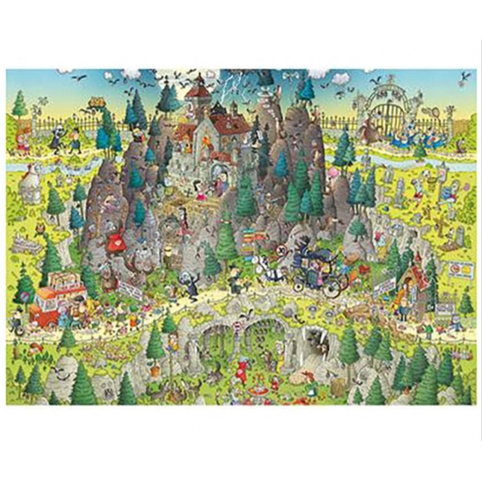 Heye - Веселий зоопарк: Трансильванія (Funky zoo. Transylvanian Habitat), 1000 ел