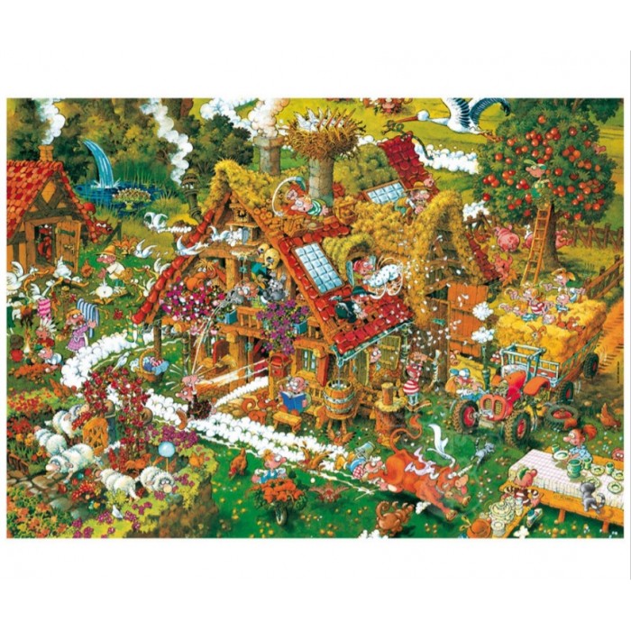 Heye - Весела ферма. Класичні мультики. (Fanny farm. Cartoon classics), 1000 ел