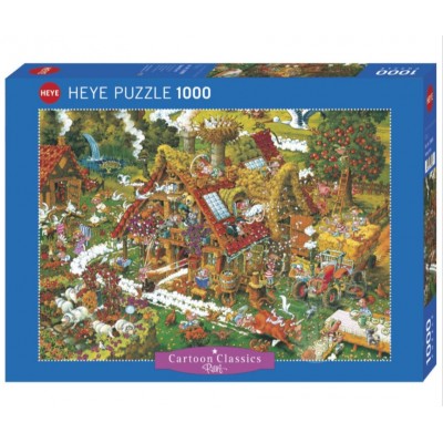 Heye - Весела ферма. Класичні мультики. (Fanny farm. Cartoon classics), 1000 ел