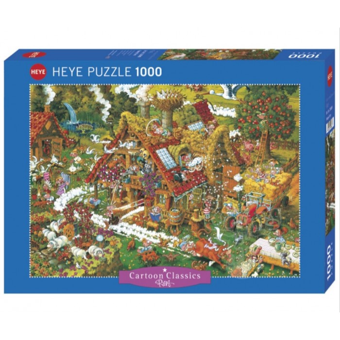 Heye - Весела ферма. Класичні мультики. (Fanny farm. Cartoon classics), 1000 ел