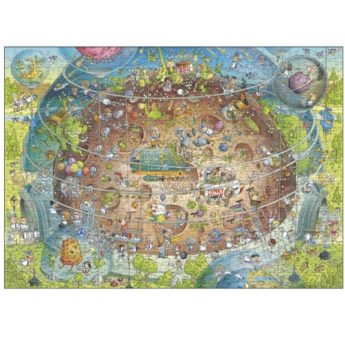 Heye - Веселий зоопарк: Космічне життя (Funky zoo. Cosmic habitat), 1000ел.