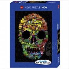 Heye - Череп. Джон Бургерман (Doodle Skull. Jon Burgerman), 1000ел