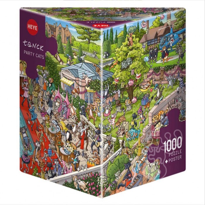 Heye - Котяча вечірка. Тенк. (Party cats. Tanck), 1000 ел)