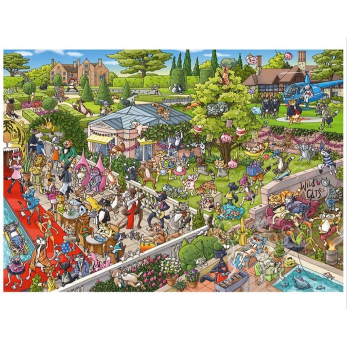 Heye - Котяча вечірка. Тенк. (Party cats. Tanck), 1000 ел)