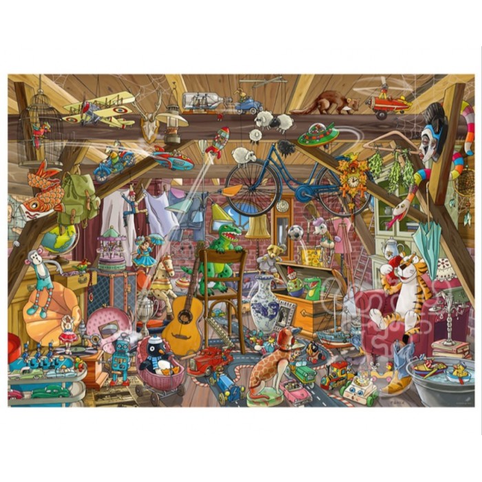 Heye - На горищі. Тенч (In the attic. Tenck), 1000 ел