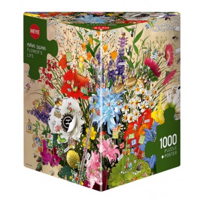 Heye - Життя квітів. Маріно Дегано (Flower's life. Marino Degano), 1000ел.