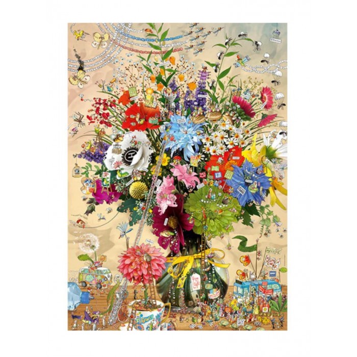 Heye - Життя квітів. Маріно Дегано (Flower's life. Marino Degano), 1000ел.