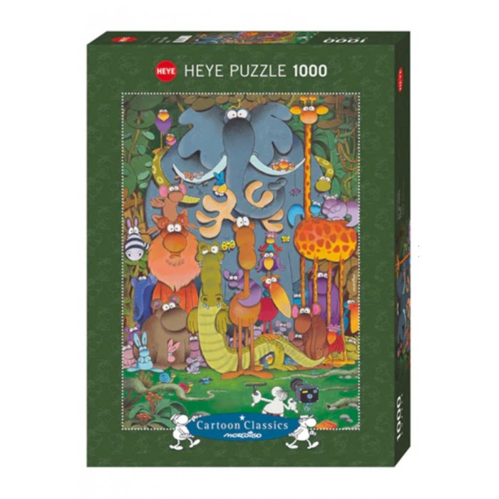 Heye - Класичні мультики: Фотосесія. Морділло. (Foto. Mordillo), 1000 ел