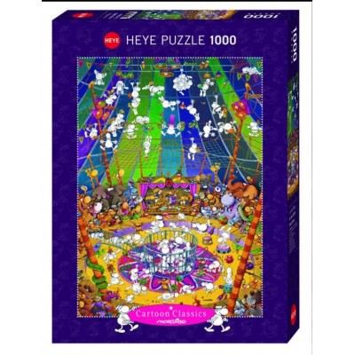Heye - Класичні мультики: Шалений цирк. Морділло (Cartoon Classics. Crazy circus. Mordillo), 1000ел