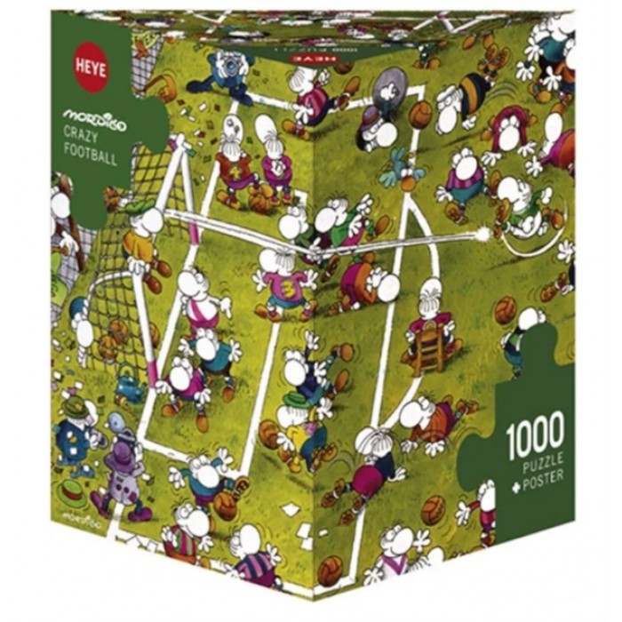 Heye - Божевільний футбол. Морділло (Crazy football. Mordillo), 1000ел
