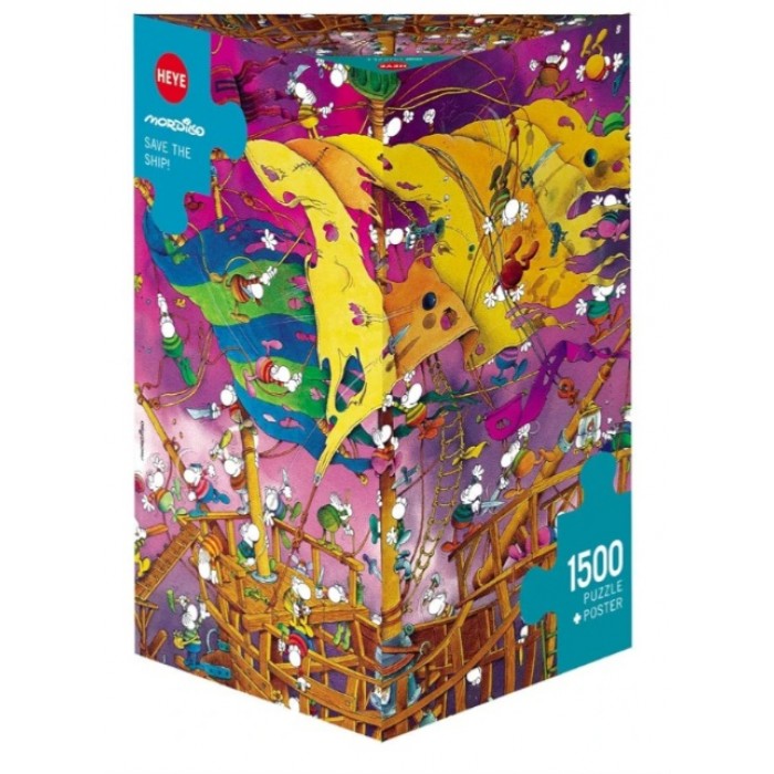 Heye - Врятувати корабель. Морділло (Save the ship! Mordillo), 1500 ел.