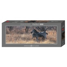 Heye - Панорама: Зебри в дикій природі ( Panorama: Zebras in the wild), 1000 ел