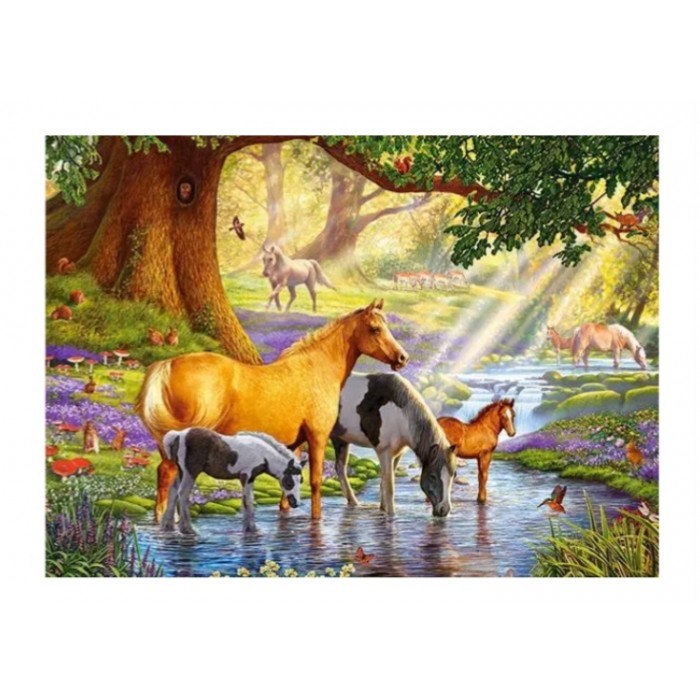 Castorland - Коні біля водопою (Horses by the stream), 300 ел