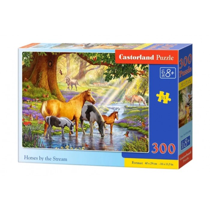 Castorland - Коні біля водопою (Horses by the stream), 300 ел