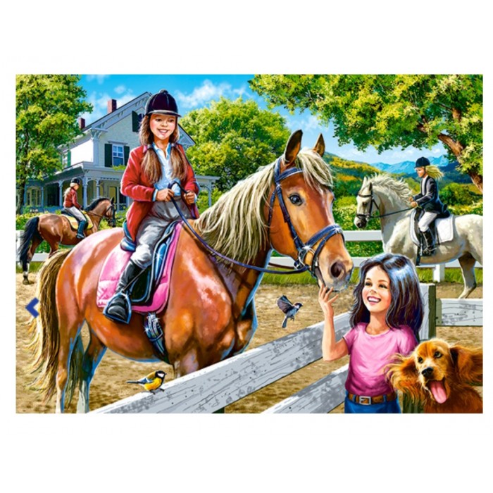 Castorland - Кінна прогулянка (Horses riding), 300 ел.