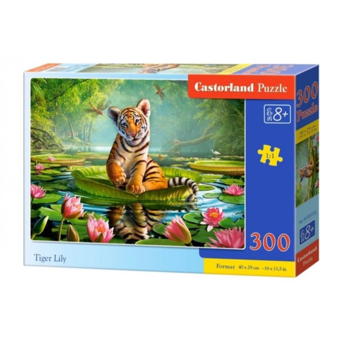 Castorland - Тигреня на лілії ( Tiger lily), 300 ел