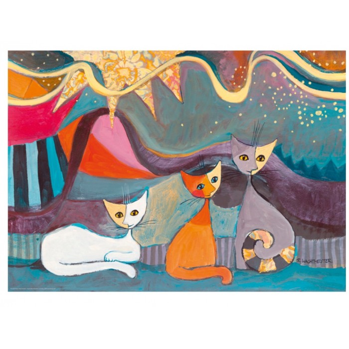 Heye - Розіна Вахтмайстер: Жовта лінія (Rosina Wachtmeister: Yellow Ribbon), 1000 ел.