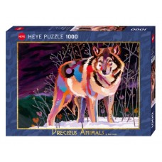 Heye - Вишукані тварини: Нічний вовк (Precious Anіmals: Night Wolf), 1000 ел.