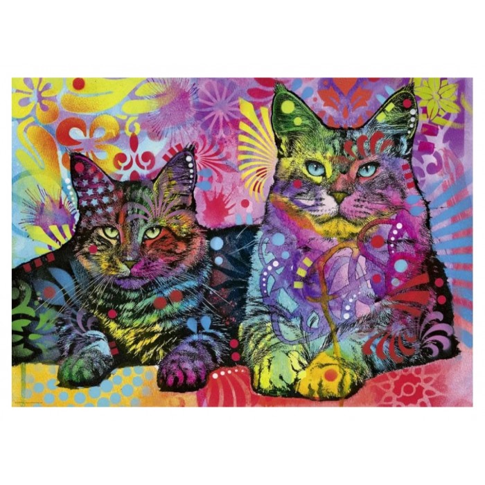 Heye - Надзвичайні тварини: Відданість двох котів ( Jolly Pets: Devoted Two Cats), 1000 ел.