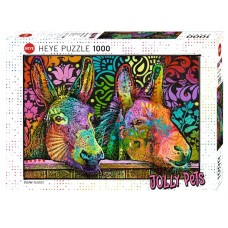 Heye - Надзвичайні тварини: Віслюча любов (Jolly Pets: Donkey Love), 1000 ел.