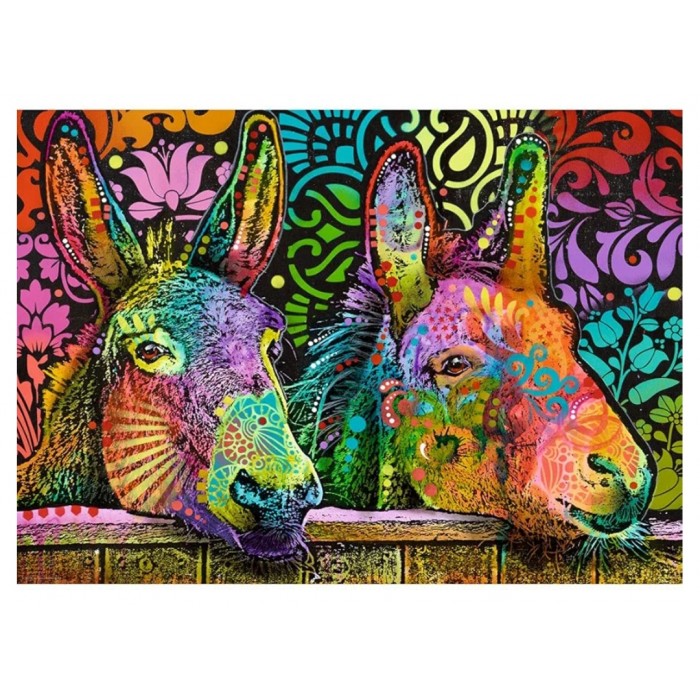 Heye - Надзвичайні тварини: Віслюча любов (Jolly Pets: Donkey Love), 1000 ел.