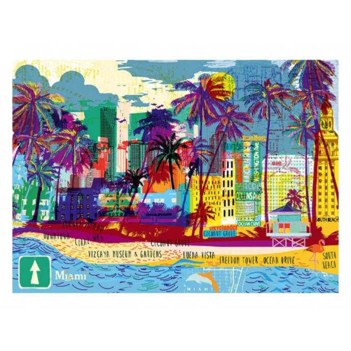 Heye - Міське життя: Я люблю Майямі! (City life: I love Miami!), 1000 ел.