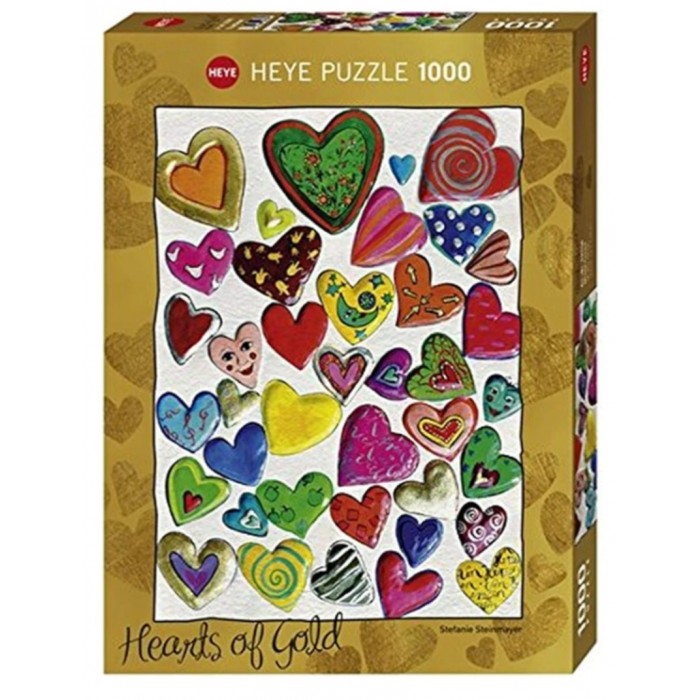 Heye - Стефані Штайнмаєр. Золоті серця: Змішана компанія ( Stefanie Steinmayer, Heards of Gold: Mixed Crowd), 1000 ел.