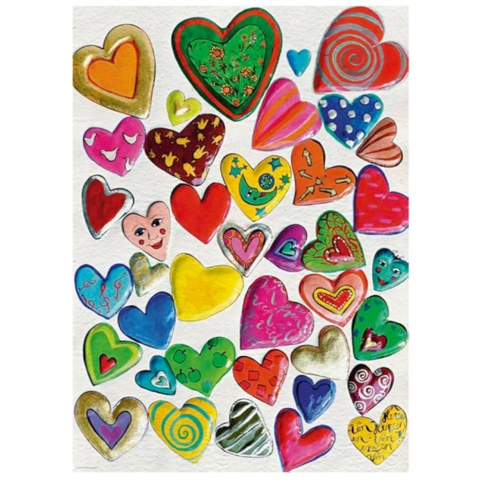 Heye - Стефані Штайнмаєр. Золоті серця: Змішана компанія ( Stefanie Steinmayer, Heards of Gold: Mixed Crowd), 1000 ел.