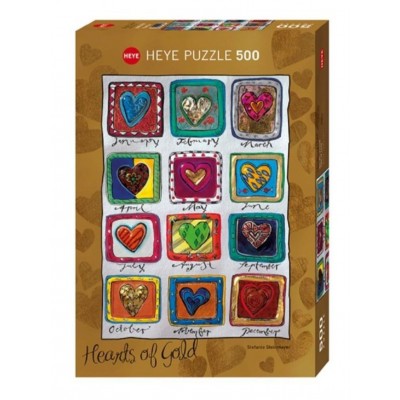 Heye - Стефані Штайнмаєр. Золоті серця: Рік кохання (Stefanie Steinmayer. Heard of Gold: Year of Love), 500 ел.