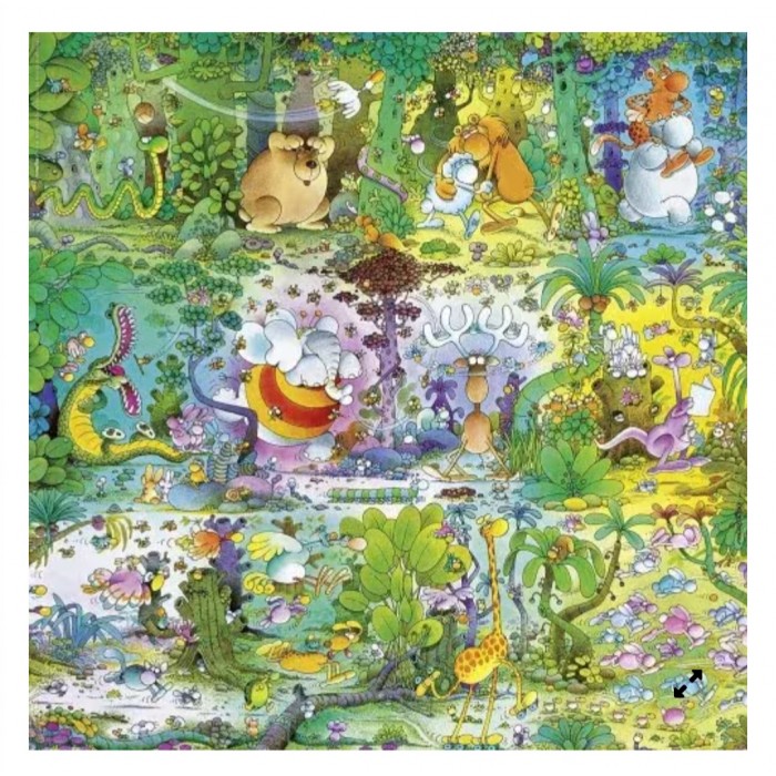 Heye - Морділло: Дике життя ( Mordillo: Wildlife), 1000 ел.