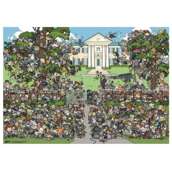 Heye - Де Елвіс?: Грейсленд (Where's Elvis?: Graceland), 1000 ел.