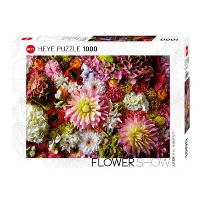 Heye - Виставка квітів: Повітряна жоржина (Flower Show: Airy Dahlia), 1000 ел.