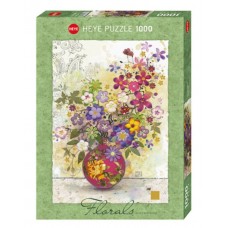 Heye - Квіти: Рожева ваза (Floral's: Pink Vase), 1000 ел.