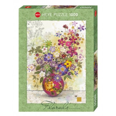 Heye - Квіти: Рожева ваза (Floral's: Pink Vase), 1000 ел.