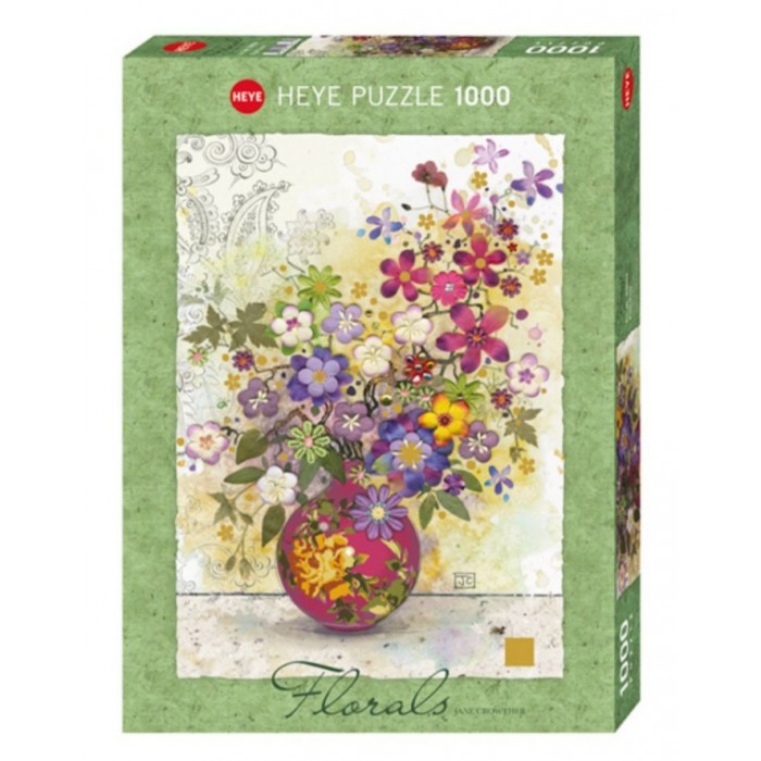 Heye - Квіти: Рожева ваза (Floral's: Pink Vase), 1000 ел.