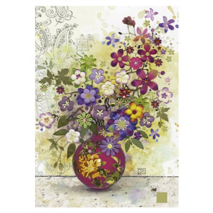 Heye - Квіти: Рожева ваза (Floral's: Pink Vase), 1000 ел.