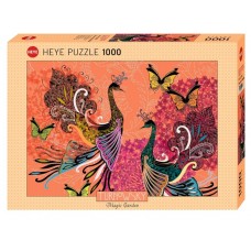 Heye - Магічний сад: Павичі та метелики ( Magic Garden: Peacocks and Butterflies), 1000 ел.