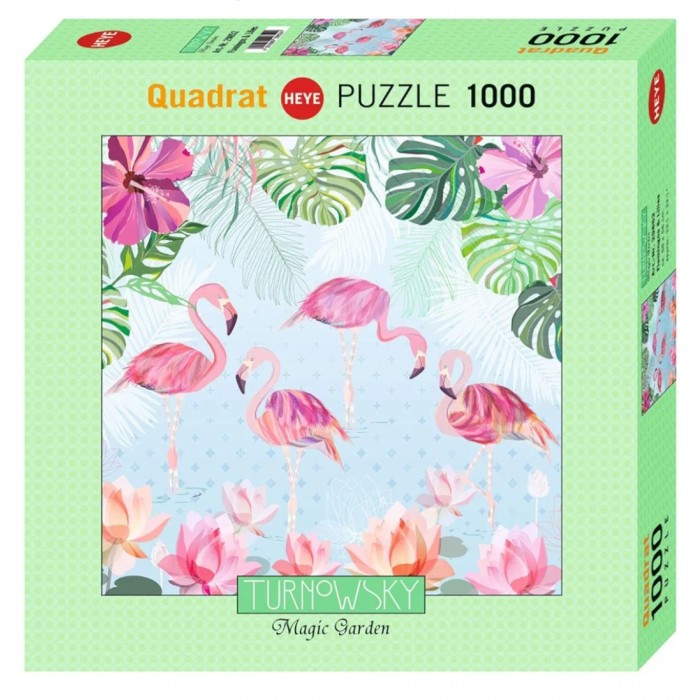 Heye - Магічний сад: Фламінго та Лілії (Magik Garden: Flamingo and Lilies), 1000 ел.