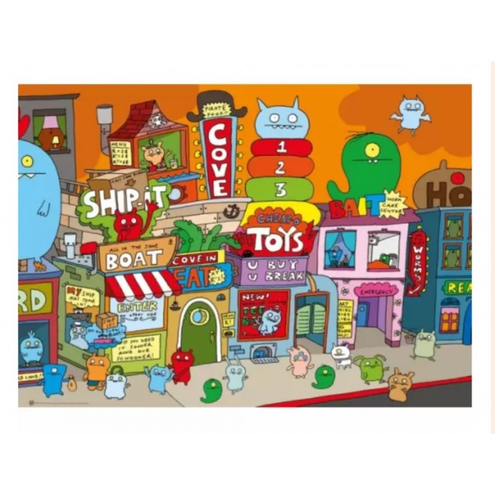 Heye - Потворна лялька: Потворне місто (Uglydoll: Uglytown), 1000 ел.