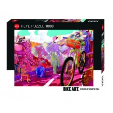 Heye - Велосипедне мистецтво: Тур в рожевому кольорі (Bike Art: Tour in Pink), 1000 ел.
