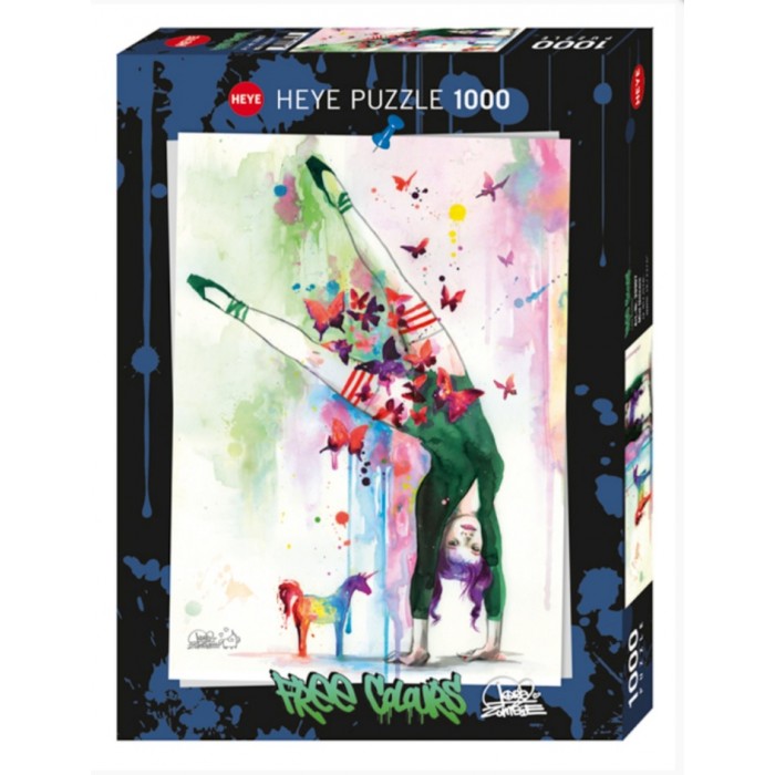 Heye - Вільні кольори: Міні единоріг ( Free Colours: Mini Unicorn), 1000 ел.