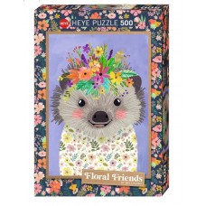 Heye - Друзі флори: Кумедний їжачок (Floral Friends: Funny Hedgehog), 500 ел.