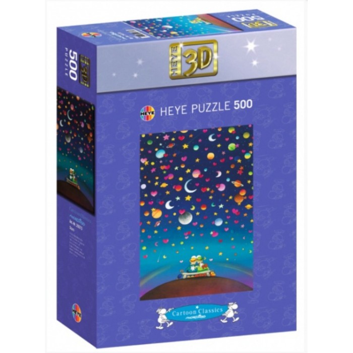 Heye - Морділло: Зірки 3D (Mordillo: Stars 3D), 500 ел.