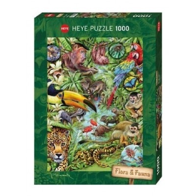 Heye - Флора та Фауна: Тропічний ліс (Flora and Fauna: Rainforest), 1000 ел.