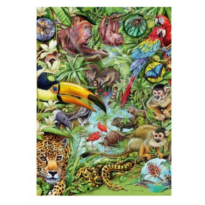 Heye - Флора та Фауна: Тропічний ліс (Flora and Fauna: Rainforest), 1000 ел.